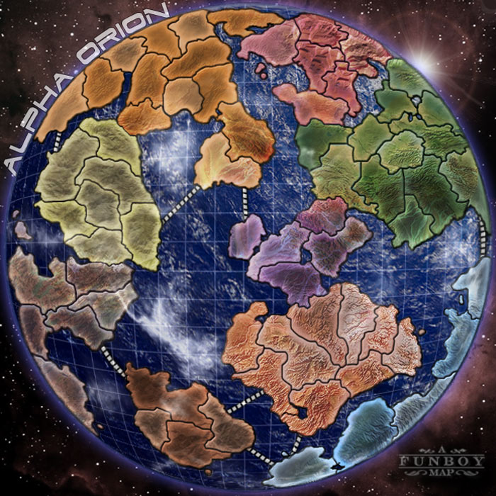 the map